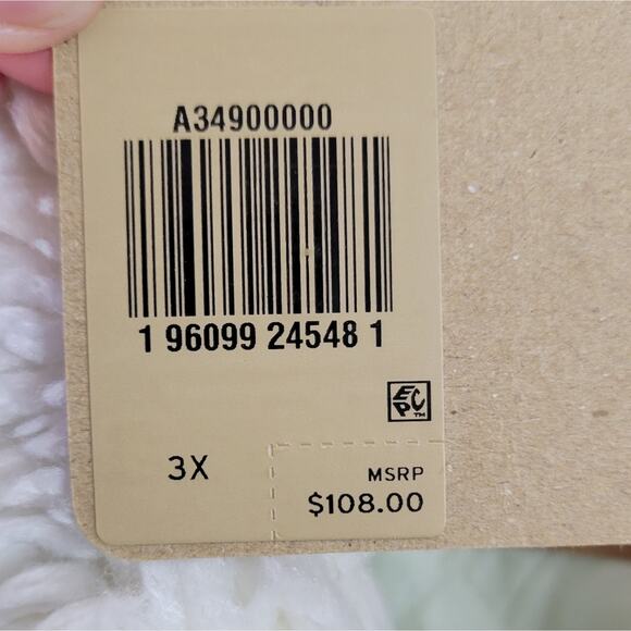 Levi's Baby Cropped Baggy Trucker Jacket in Mint Green size 3X - Picture 4 of 7